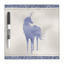 Paarse Lila Glitter Eenhoorn