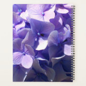 Paarse lila lavendel Hydrangeas voor haar Planner (Achterkant)