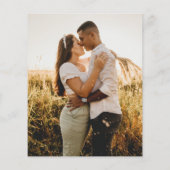 Paarse Lila moderne monogram - weduwschap (Achterkant)