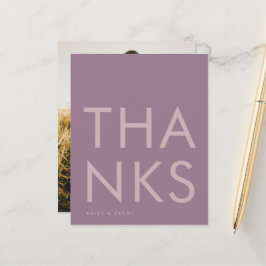 Paarse Lila moderne monogram - weduwschap