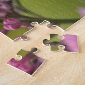 Paarse Lila puzzle Legpuzzel (Zijkant)