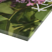 Paarse Lila snijplank, gepersonaliseerd Snijplank (Hoek)