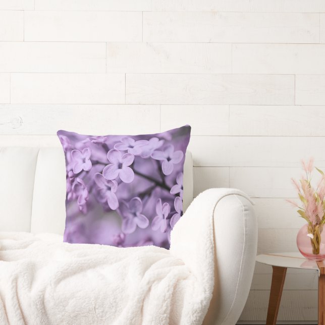 Paarse Lila ventilatorafdelingen Kussen (Bank)