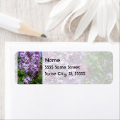 Paarse Lilacs Etiket (Insitu)