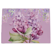 Paarse Lilacs Groot Cadeauzakje (Voorkant)