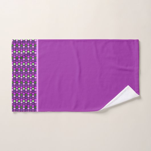 Paarse Lilacs Karner Blauwe Vlinders NH Symbolen Bad Handdoek (Handdoek)