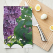 Paarse Lilacs Kitchen Towel Theedoek (Quarter Fold)