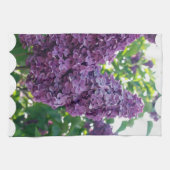 Paarse Lilacs Kitchen Towel Theedoek (Horizontaal)