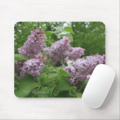 Paarse Lilacs Mousepad Muismat (Met muis)