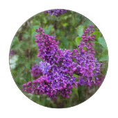 Paarse Lilacs op een lentedag Snijplank (Voorkant)