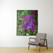 Paarse Lilacs op een lentedag Wandkleed (In situ)