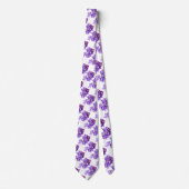 Paarse Lilacs Stropdas (Voorkant)