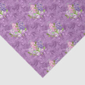 Paarse Lilacs Tissuepapier (Detail)