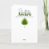  Paarse lila's en koffie Happy Birthday Mom Kaart (Achterkant)