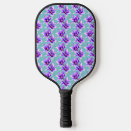Paarse Lilly van het vallei Patroon Pickleball Paddle