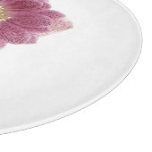 Paarse Lily Flower Glass Cutting Board 12" Snijplank (Hoek)