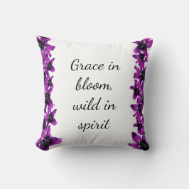 Paarse Lily Sierkussen