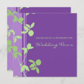 Paarse Limoen - Uitnodigingen tot vernieuwing van  (Voorkant / Achterkant)