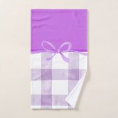 Paarse Lint Bad Handdoek (Handdoek)