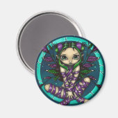 "Paarse lint fee" magneet (Voorkant / Achterkant)