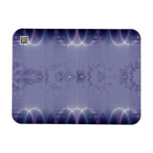 Paarse lint magneet (Horizontaal)