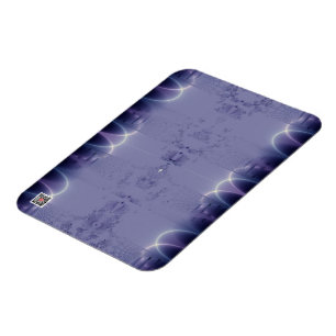 Paarse lint magneet