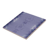 Paarse lint tegeltje (Zijkant)