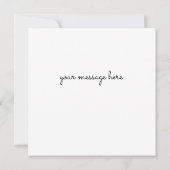 Paarse lintpoot print pancreaskanker Kaart (Achterkant)