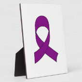 Paarse linttekening fotoplaat (Zijkant)