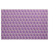Paarse lintverbinding stof (Fat Quarter)