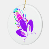 PAARSE LOBSTER ROUND ORNAMENT (Links)