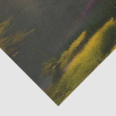 Paarse Log Cabin bij het ruimen overdag Tissuepapier (Detail)