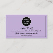 Paarse Logo Dank u Business Reward Punch