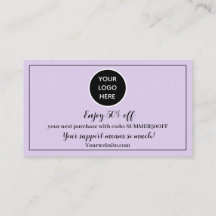 Paarse Logo Dank u Business Reward Punch