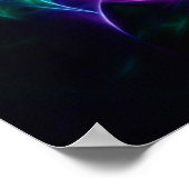 Paarse Lotus flower en betekenis ervan Poster (Hoek)