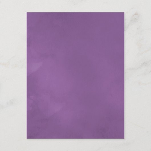 Paarse Lotus Flower Indian Wedding Guest - Details Informatiekaartje (Achterkant)