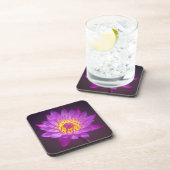 Paarse Lotus Flower Onderzetter (Rechterzijde)