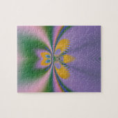 Paarse Lotus Legpuzzel (Horizontaal)