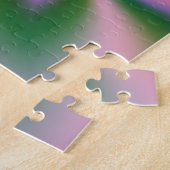 Paarse Lotus Legpuzzel (Zijkant)