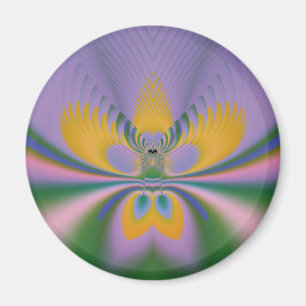 Paarse Lotus Magneet