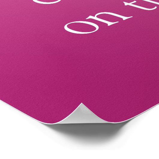 Paarse Lotus Mandala Poster (Hoek)