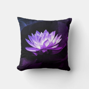 Paarse Lotus Pillow Kussen