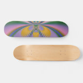 Paarse Lotus Skateboard (Horizontaal)