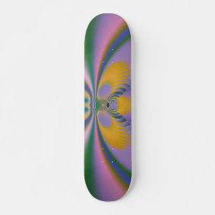 Paarse Lotus Skateboard