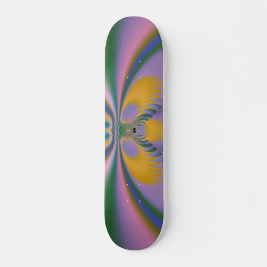 Paarse Lotus Skateboard (Voorkant)