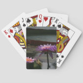 Paarse Lotus speelkaarten (Achterkant)