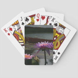 Paarse Lotus speelkaarten