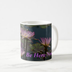 Paarse Lotus Waterlilies Koffiemok