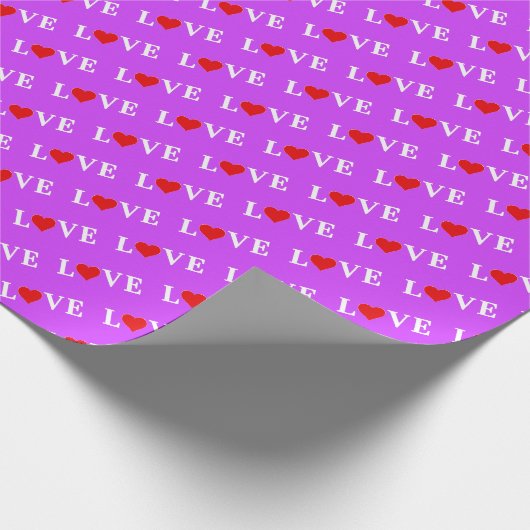 PAARSE LOVE CADEAUPAPIER (Hoek)