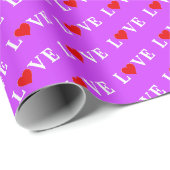 PAARSE LOVE CADEAUPAPIER (Rol Hoek)